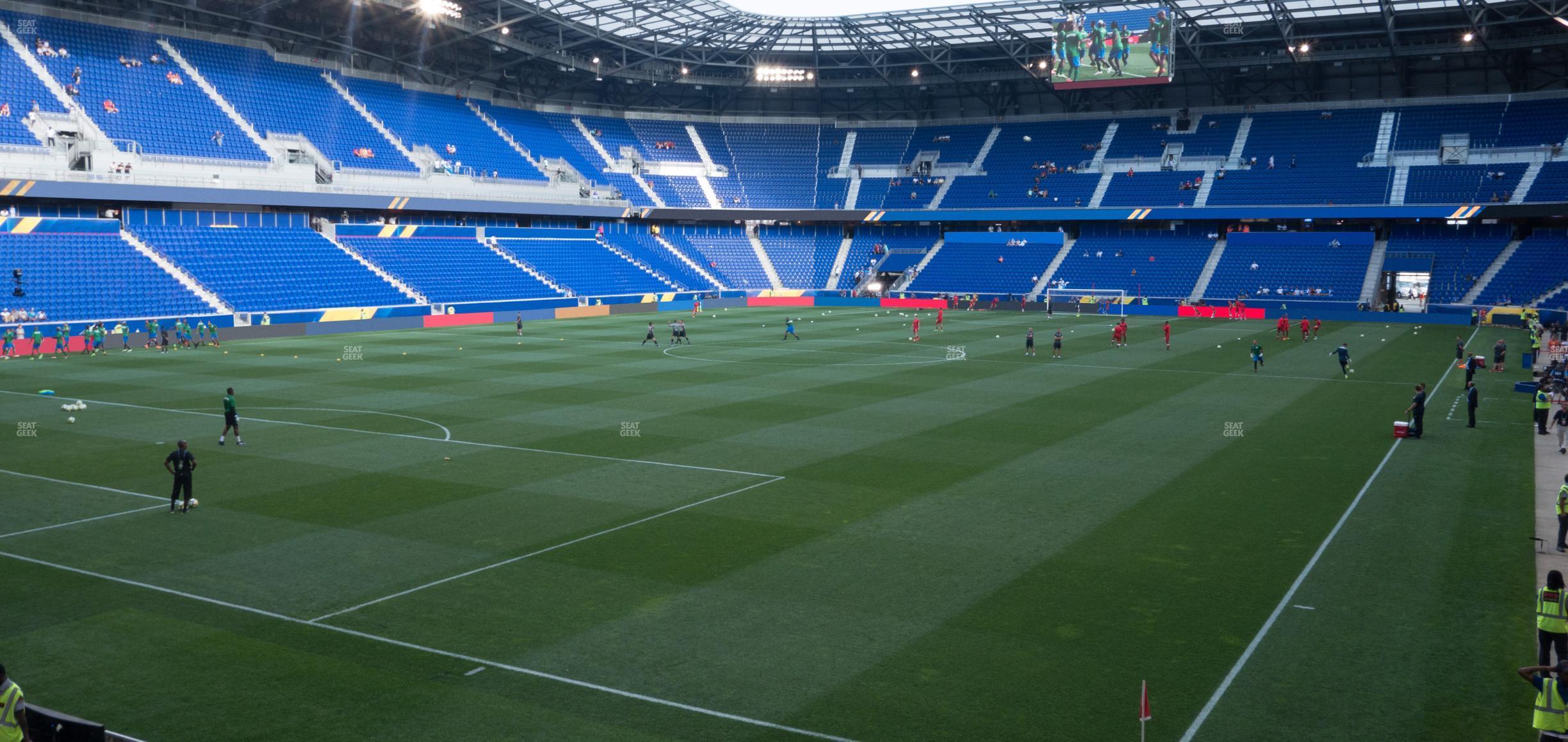 Seating view for Red Bull Arena Section 115