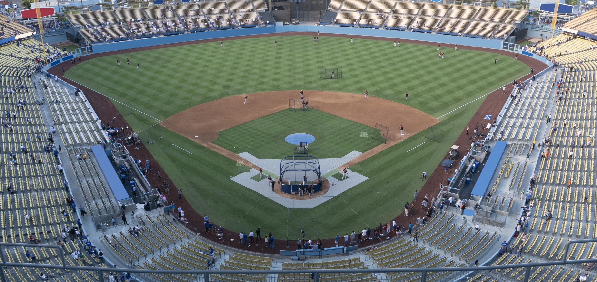 Seating view for Dodger Stadium Section 1 Td