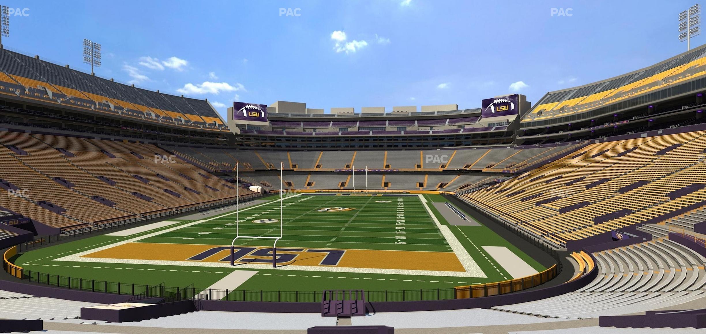 Seating view for Tiger Stadium Section 217