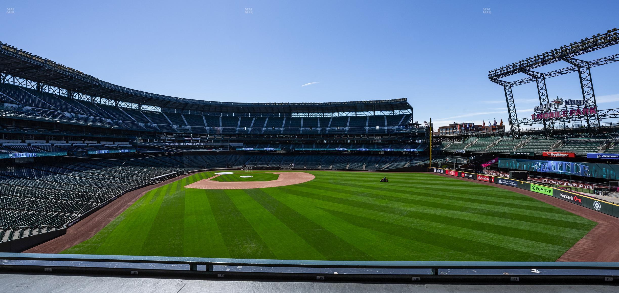 Seating view for T-Mobile Park Section Hit It Here Cafe Outside 16