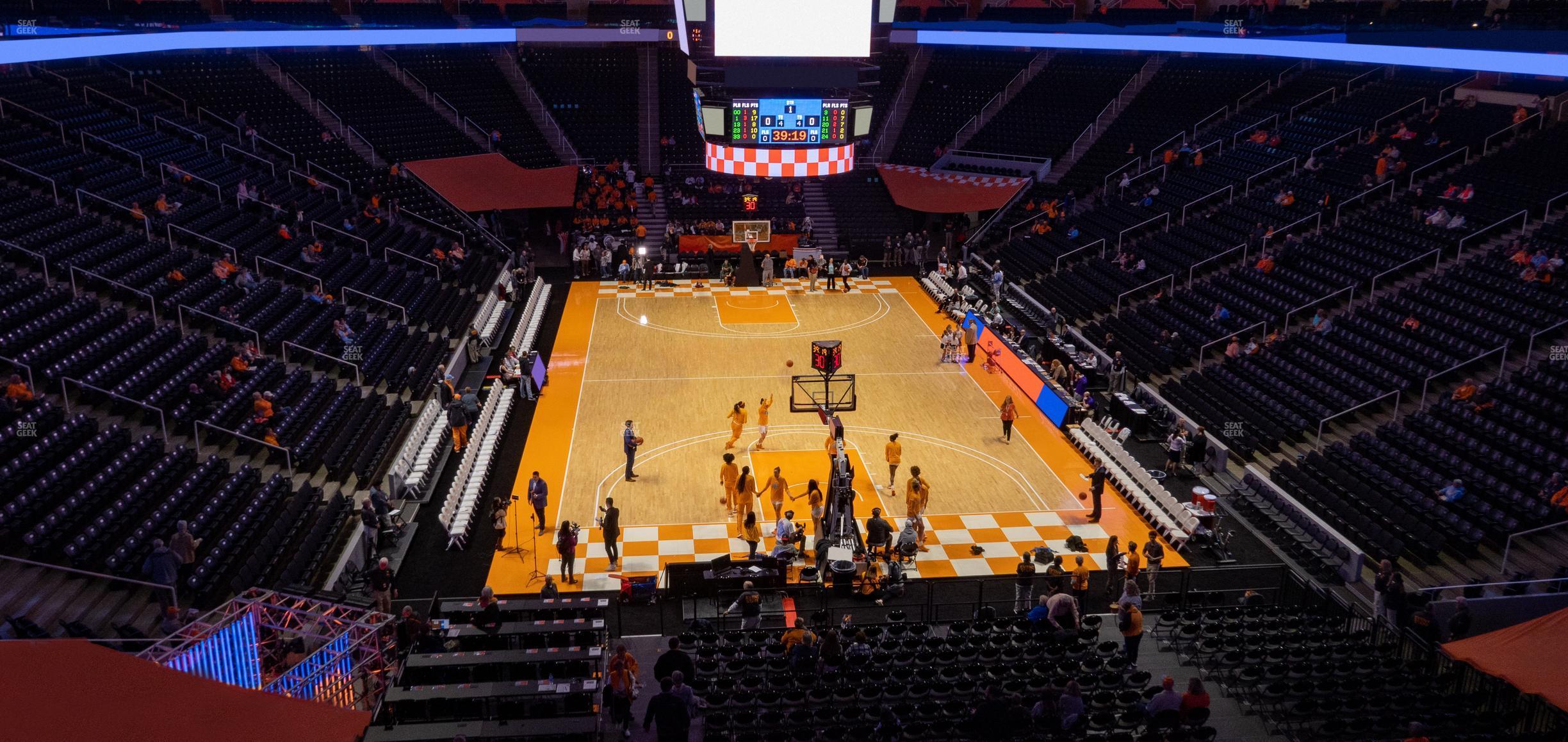 Seating view for Thompson-Boling Arena at Food City Center Section 213