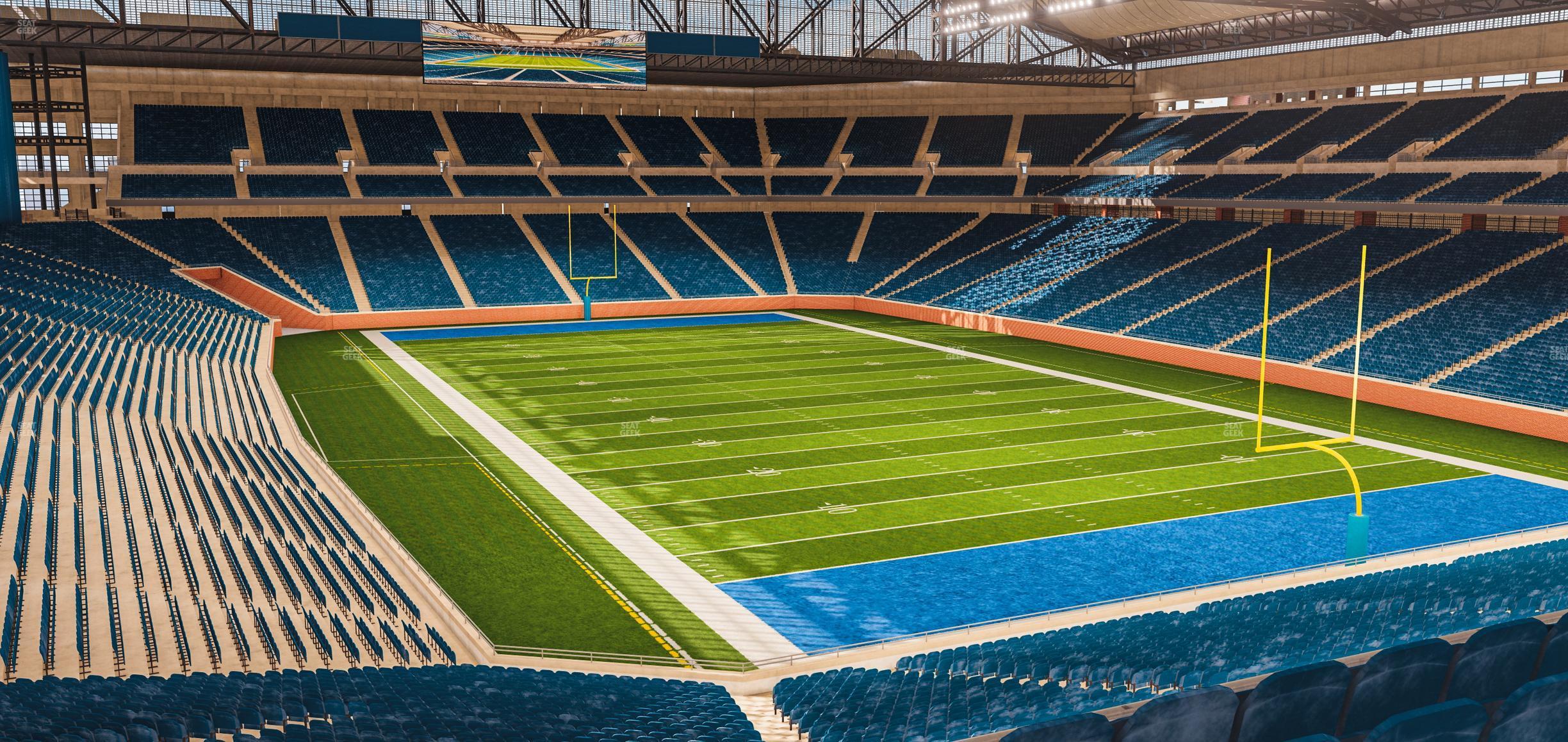 Seating view for Ford Field Section 215