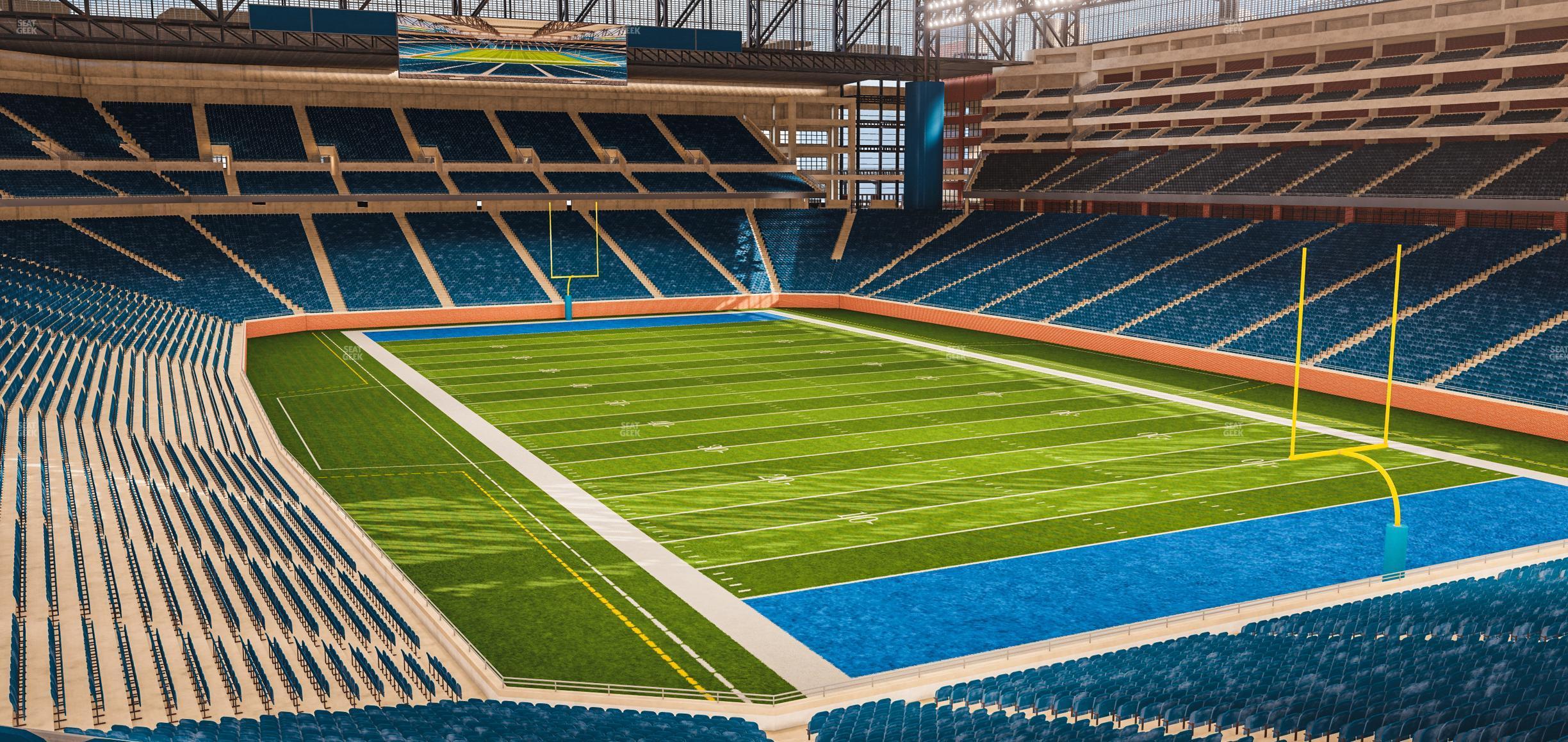 Seating view for Ford Field Section 239