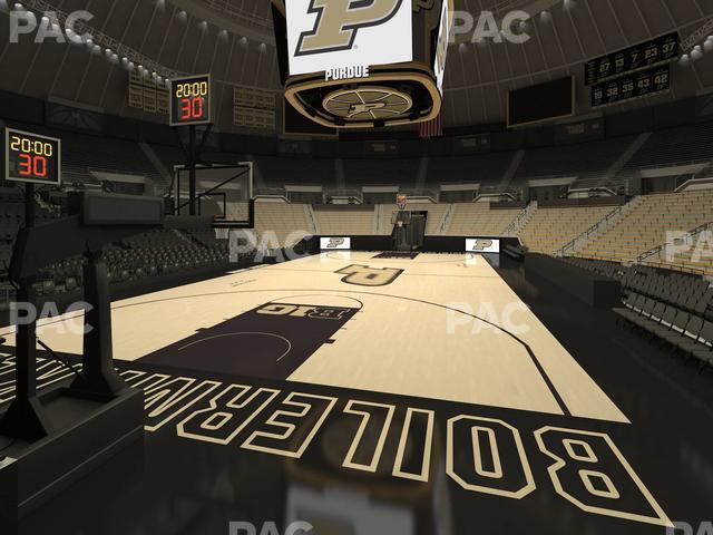 Seating view for Mackey Arena Section Lower 4