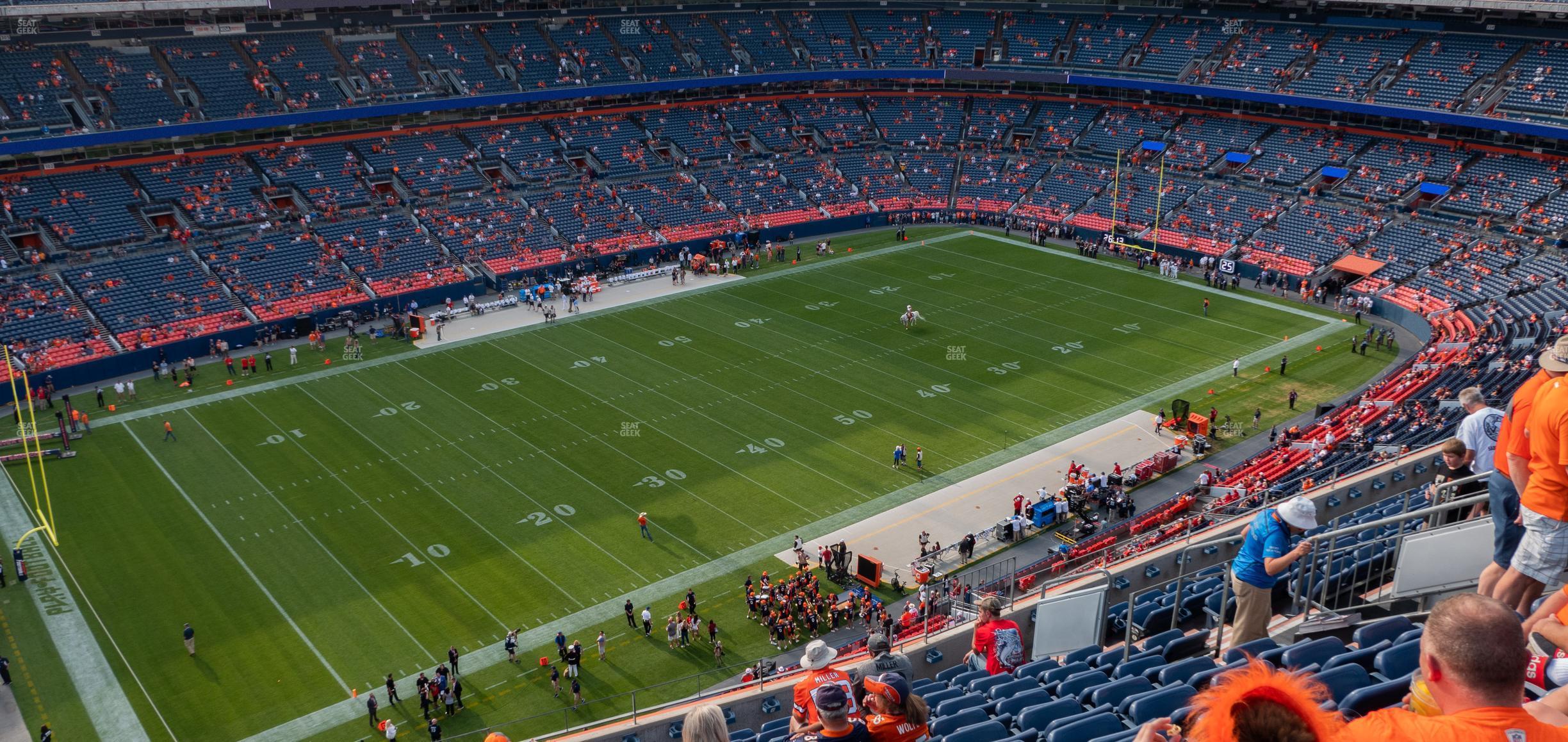 Seating view for Empower Field at Mile High Section 539