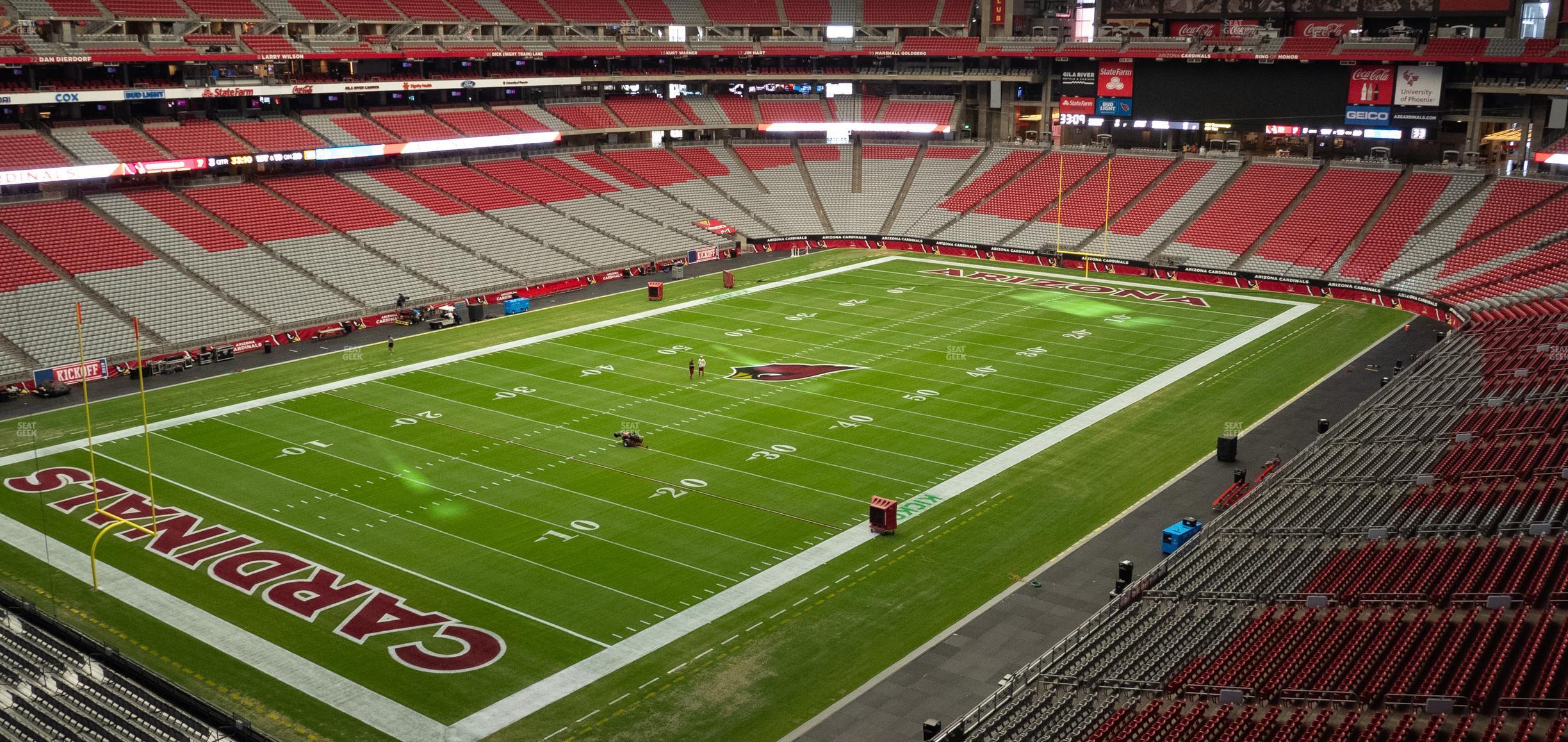 Seating view for State Farm Stadium Section Ring Of Honor 454