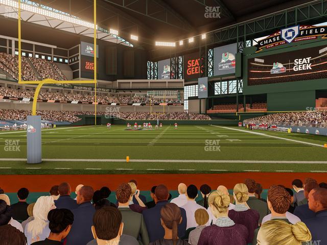 Seating view for Chase Field Section C