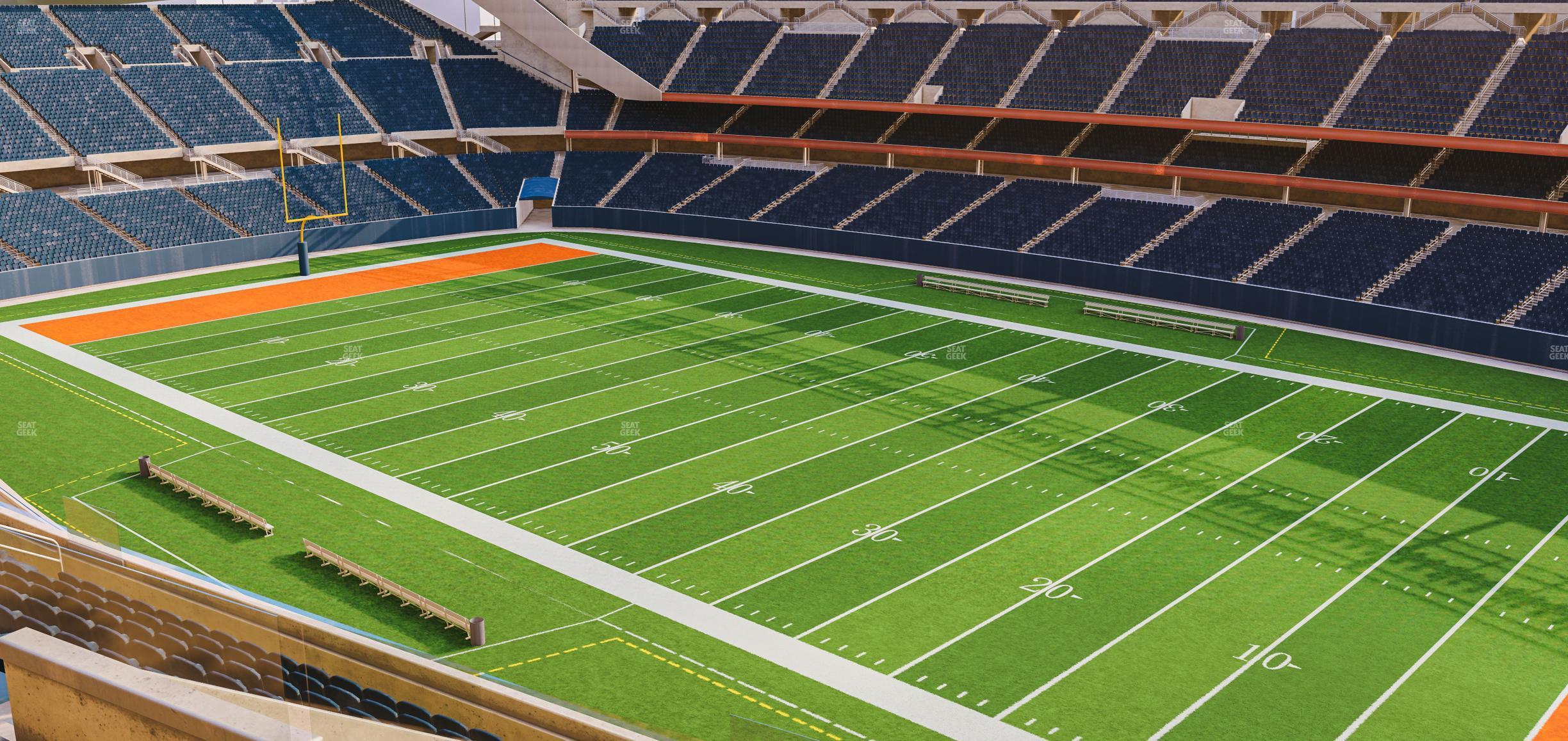 Seating view for Soldier Field Section 304 Club