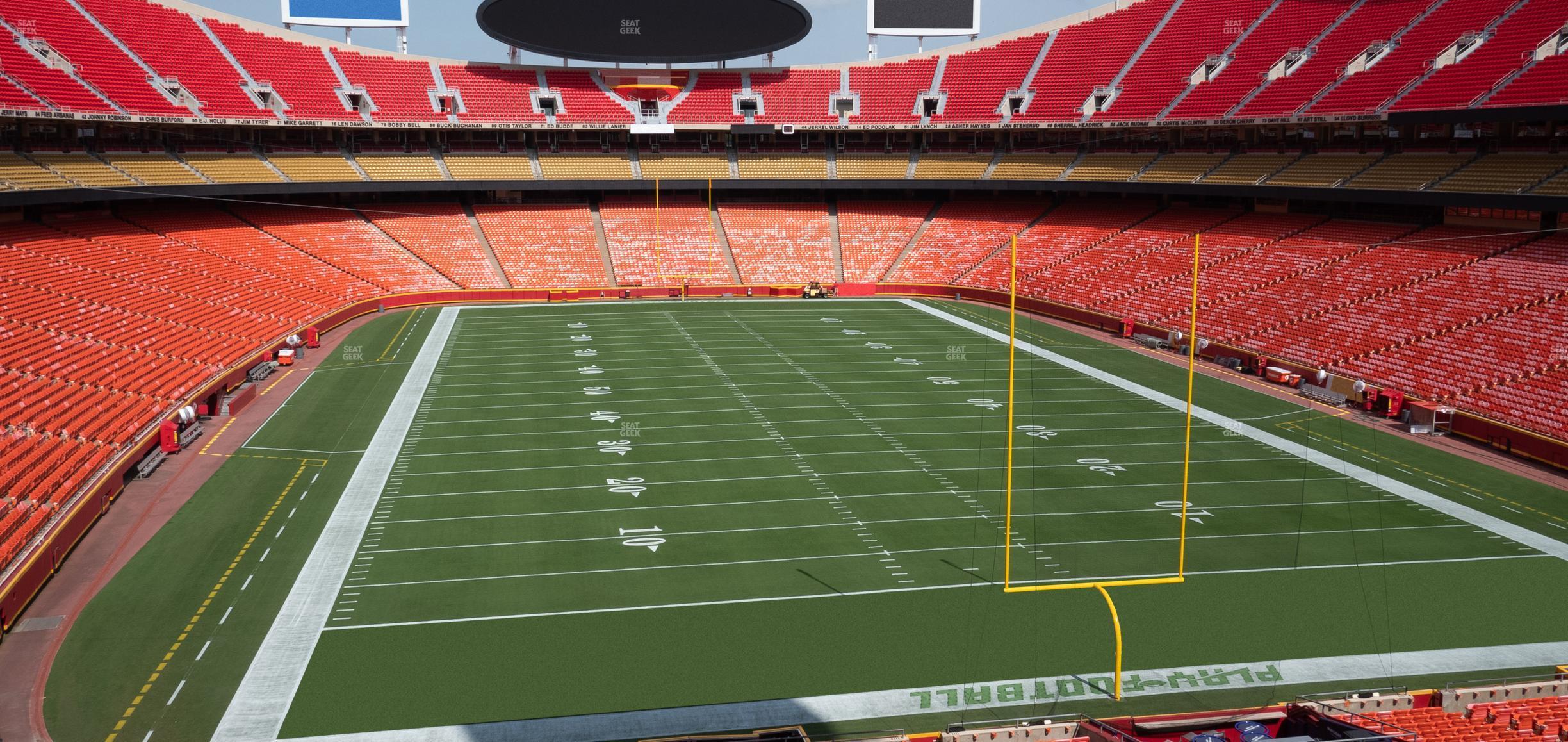 Seating view for GEHA Field at Arrowhead Stadium Section 214