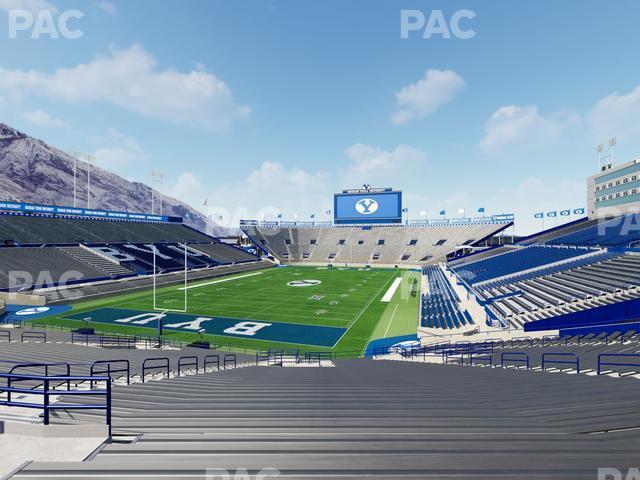 Seating view for LaVell Edwards Stadium Section 123