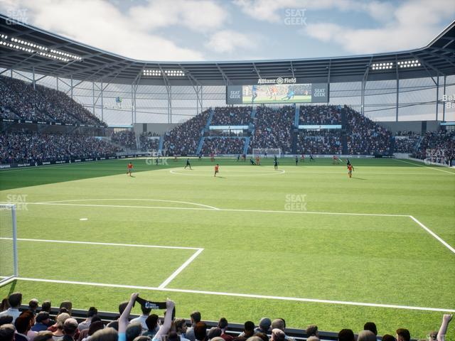 Seating view for Allianz Field Section 03