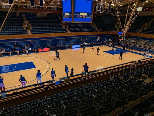 Seating view for Cameron Indoor Stadium Section 13