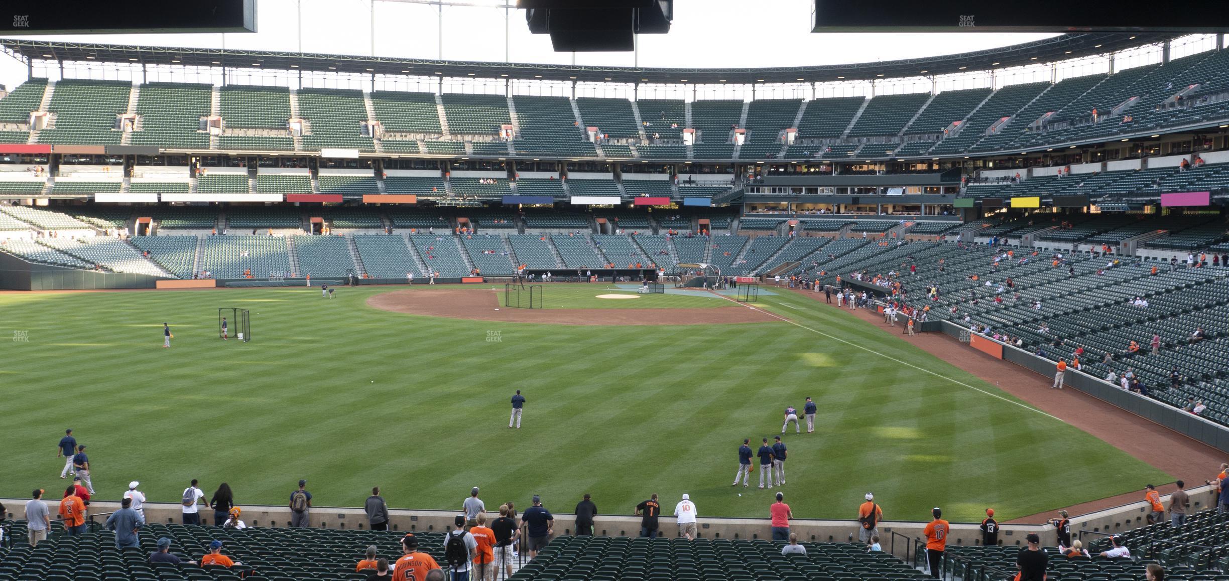 Seating view for Oriole Park at Camden Yards Section 83