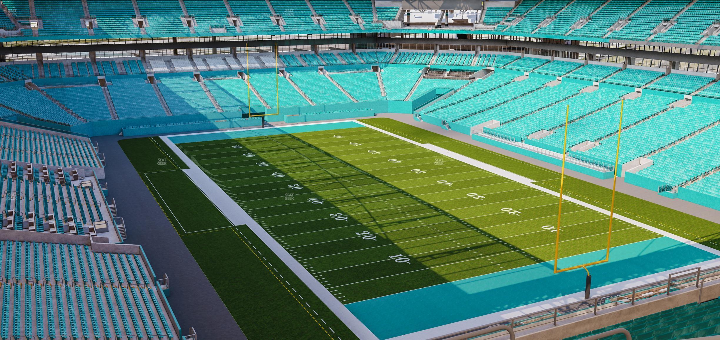 Seating view for Hard Rock Stadium Section 336