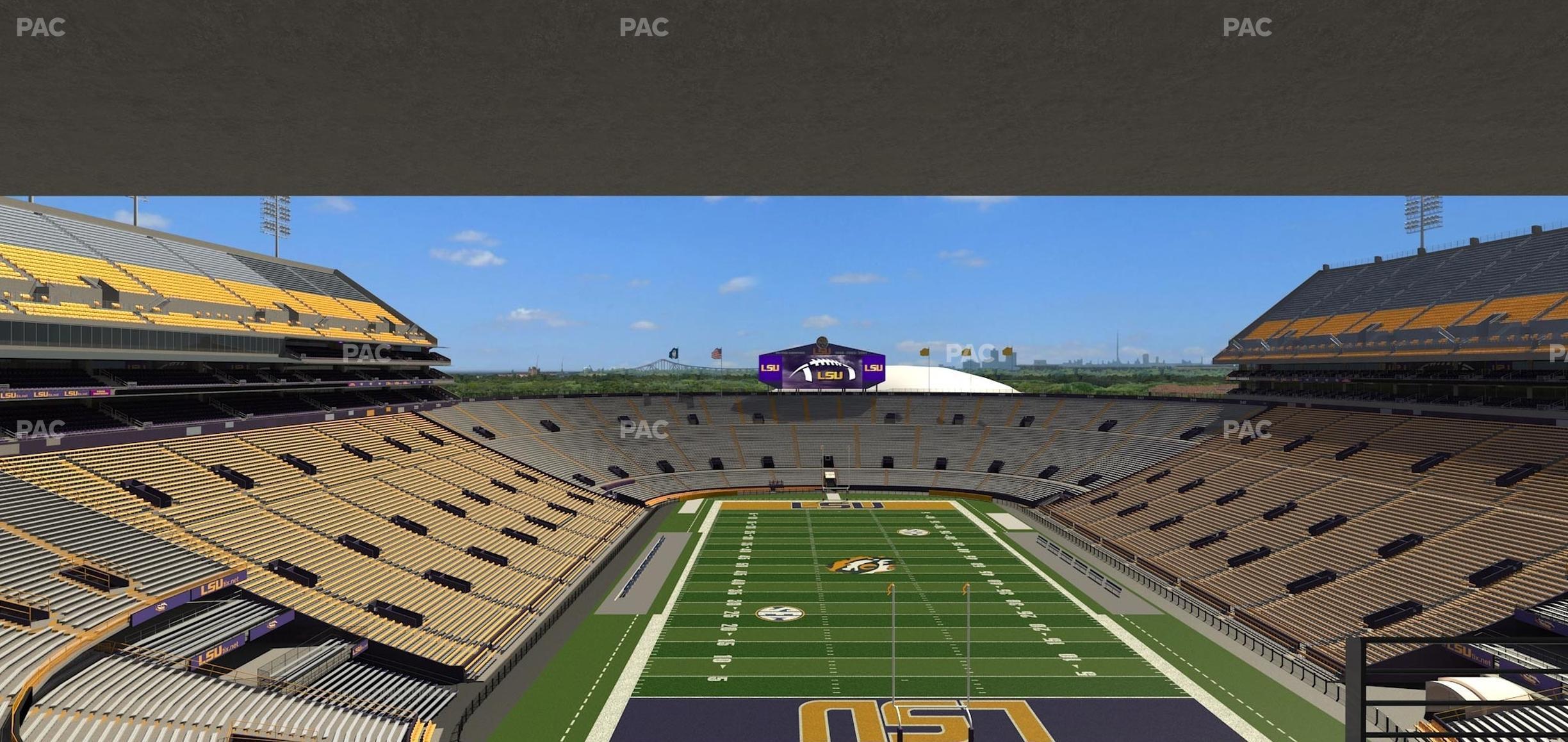 Seating view for Tiger Stadium Section Suite 256