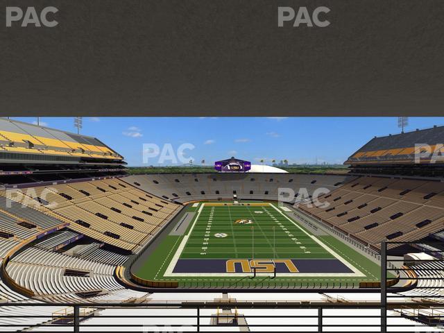 Seating view for Tiger Stadium Section Suite 256