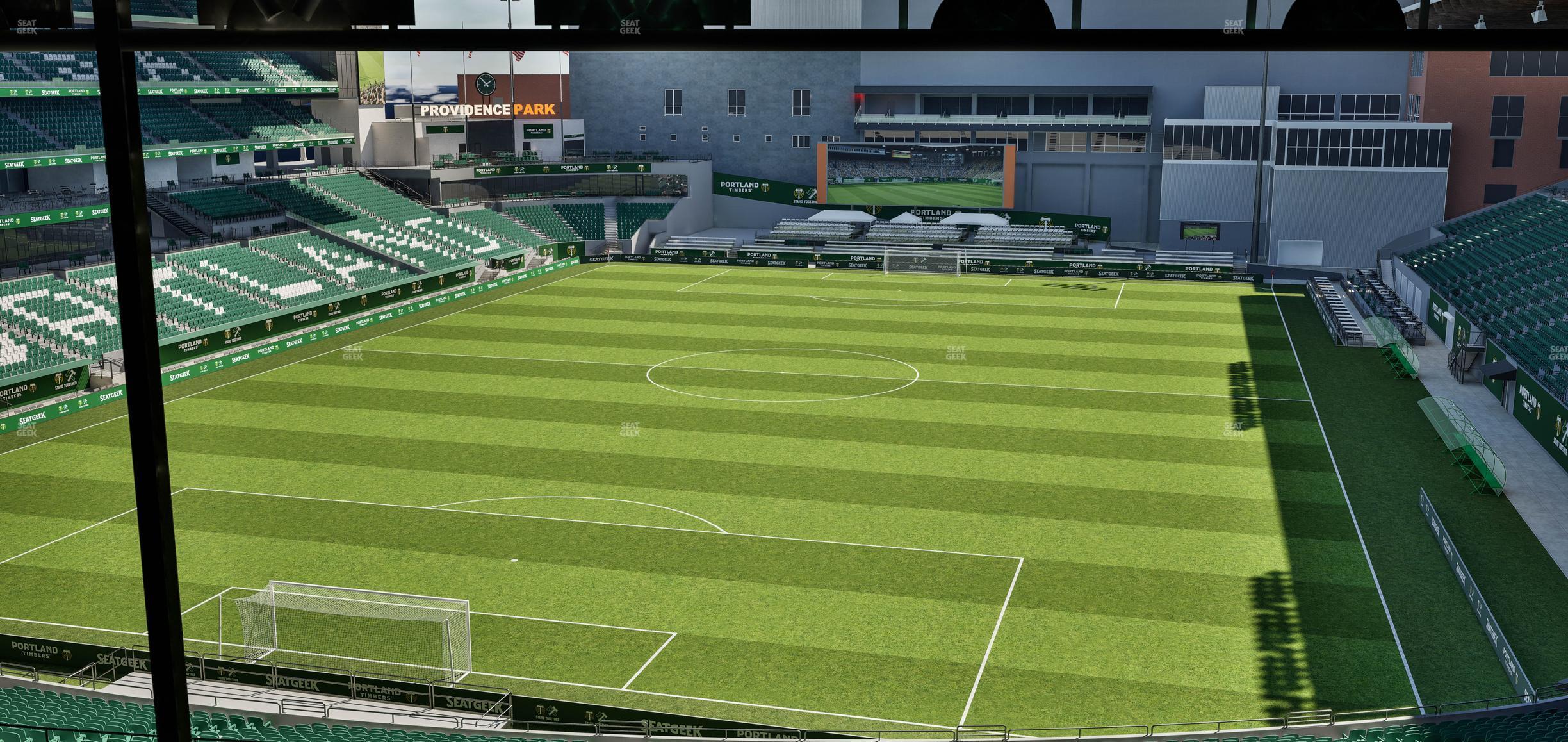 Seating view for Providence Park Section 209