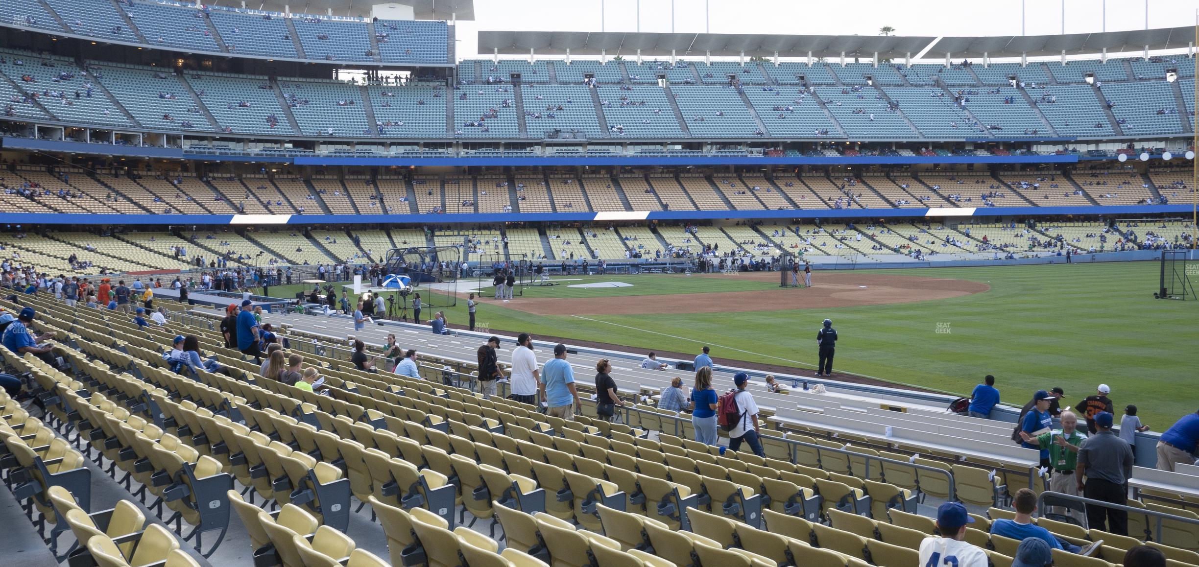 Seating view for Dodger Stadium Section 44 Fd