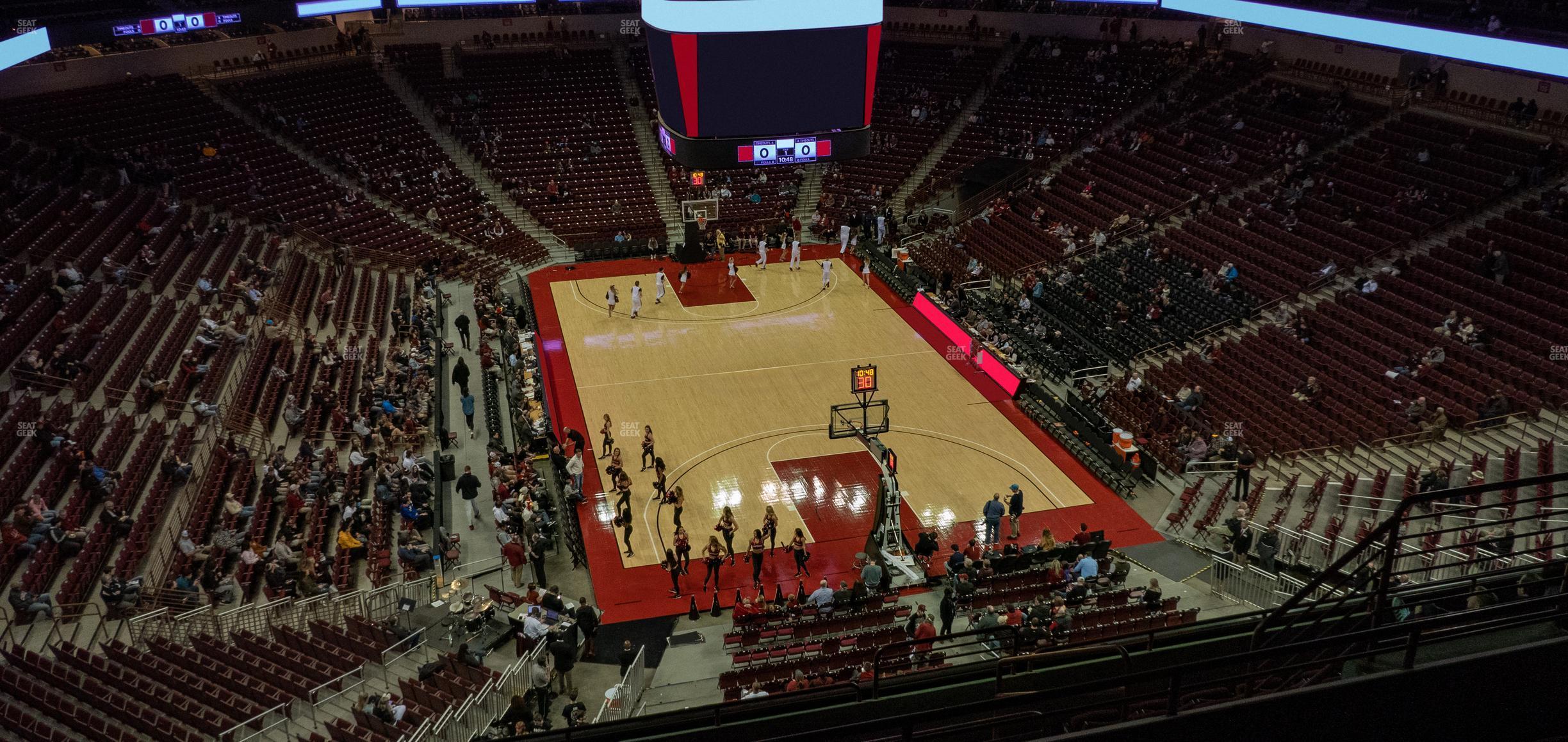 Seating view for Colonial Life Arena Section 216