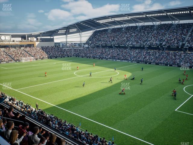 Seating view for Allianz Field Section Party Suite 2