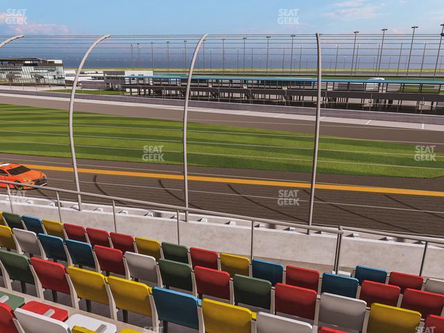 Seating view for Daytona International Speedway Section Front 159