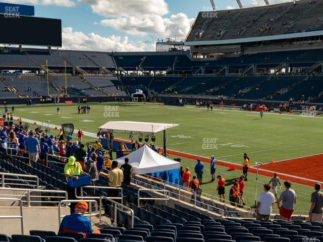 Seating view for Camping World Stadium Section 101