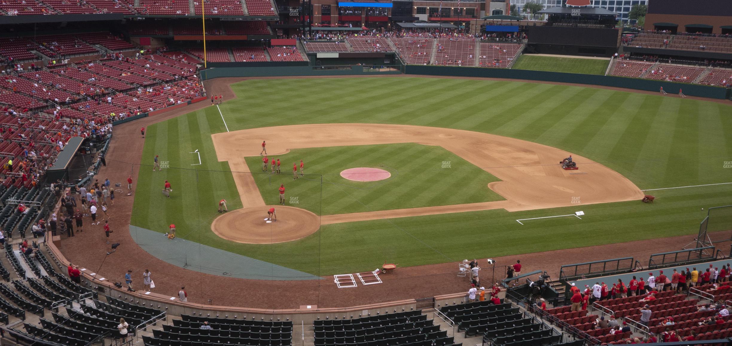 Seating view for Busch Stadium Section Home Redbird Club 247