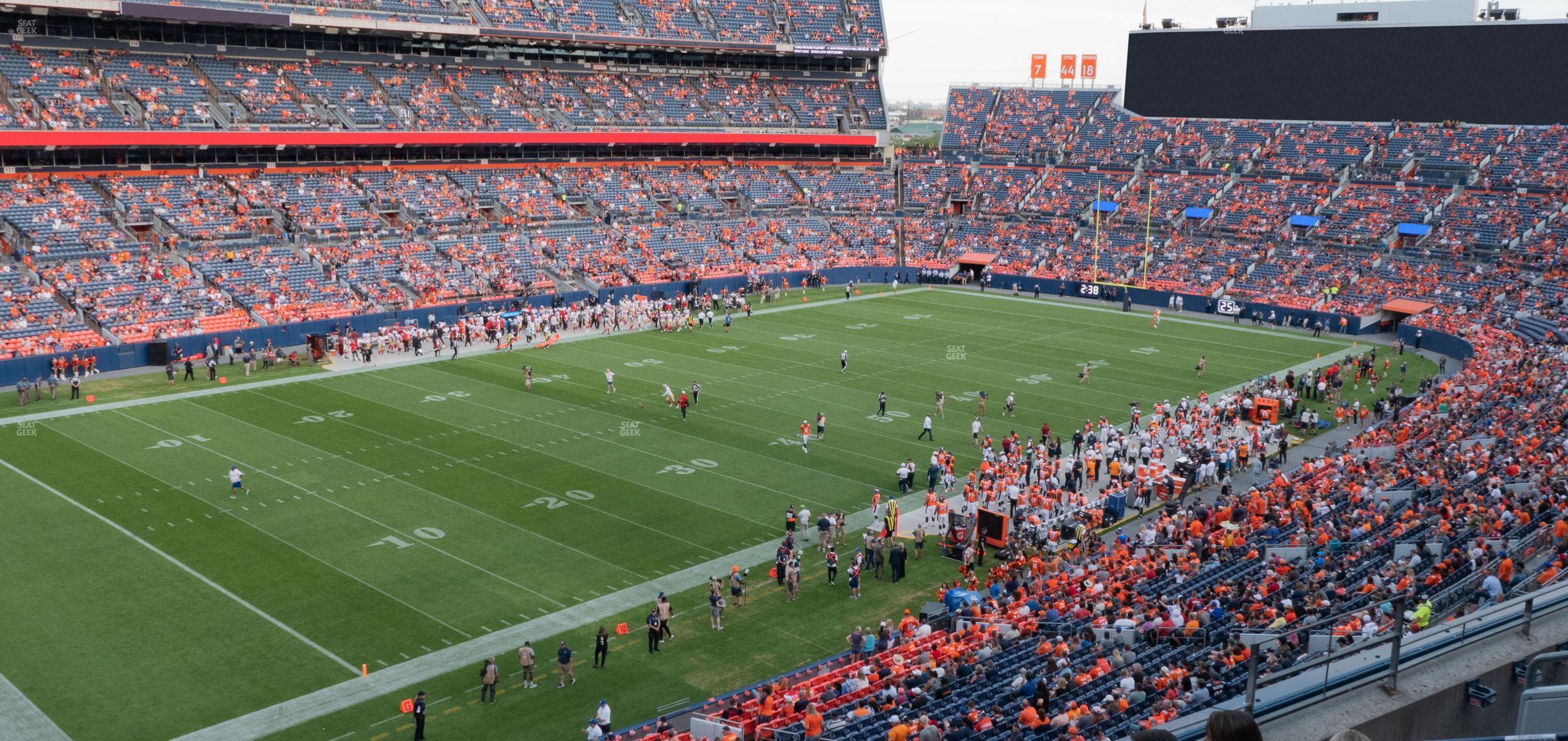 Seating view for Empower Field at Mile High Section 317