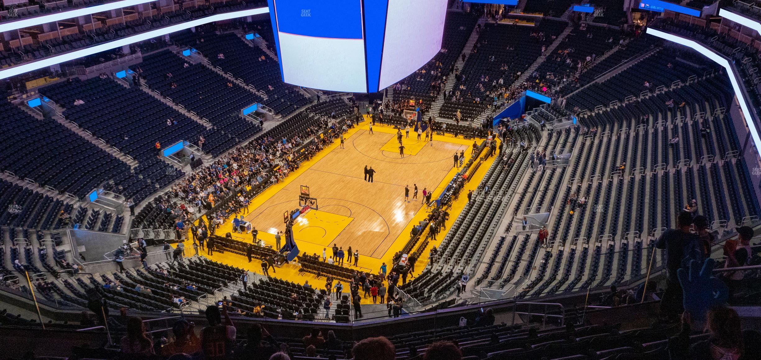 Seating view for Chase Center Section 211