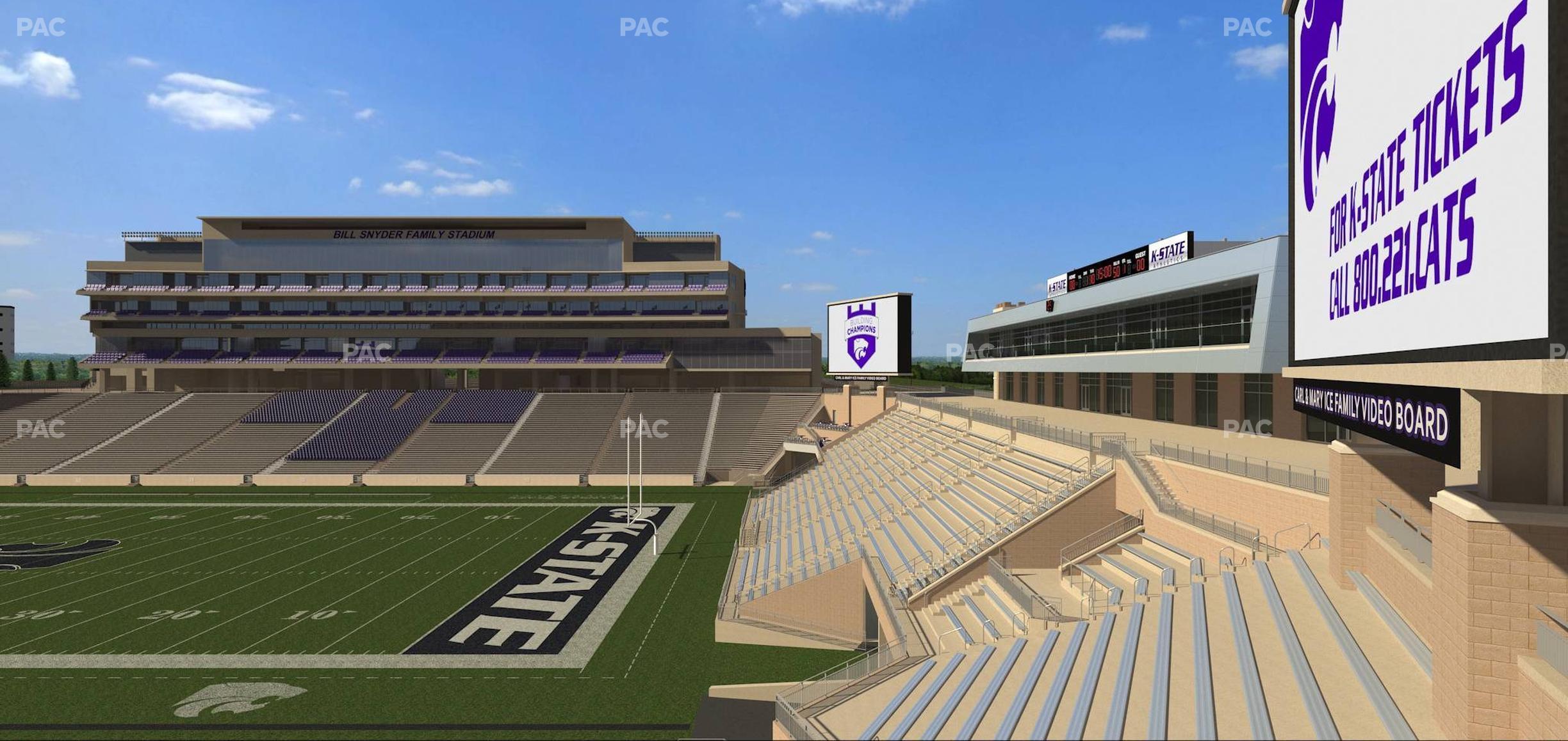 Seating view for Bill Snyder Family Stadium Section 234