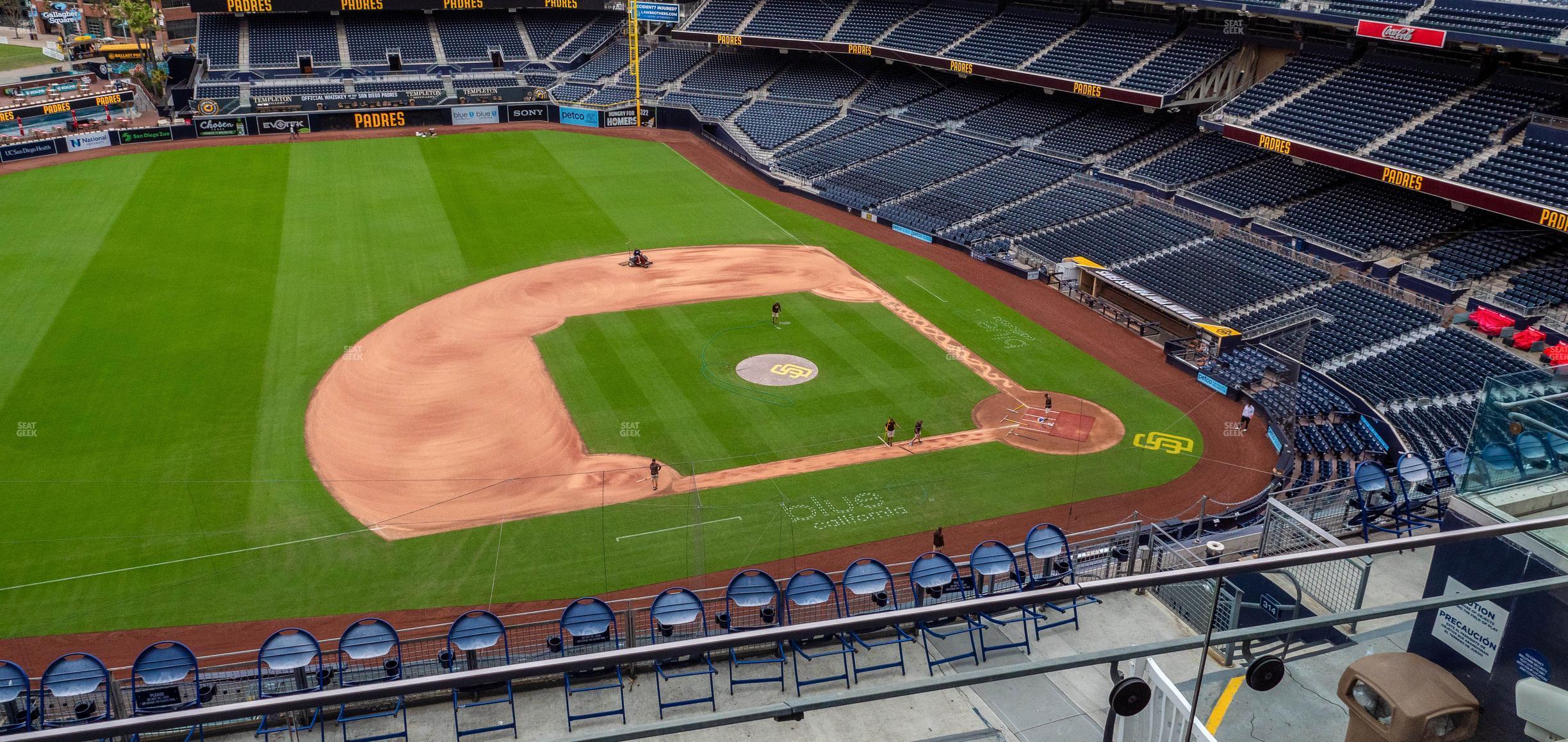 Seating view for Petco Park Section Tower Loft Suite 2