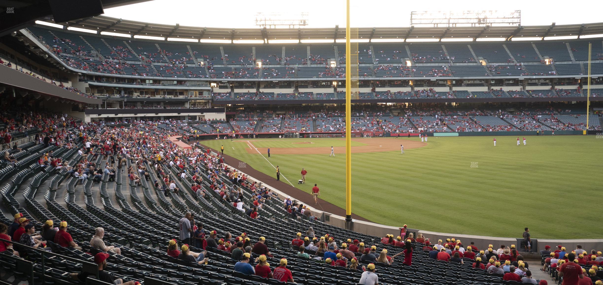 Seating view for Angel Stadium of Anaheim Section 232