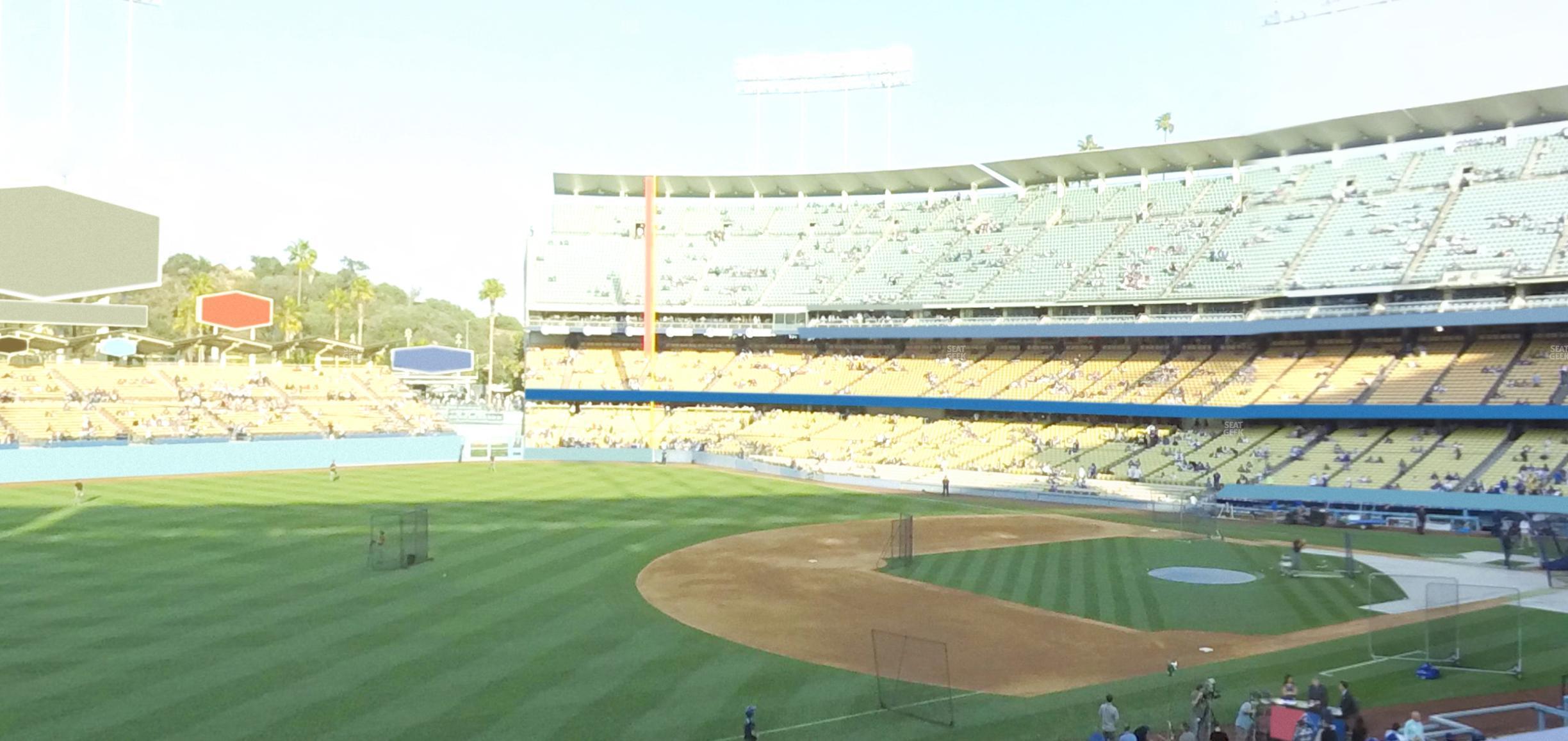 Seating view for Dodger Stadium Section 149 Lg