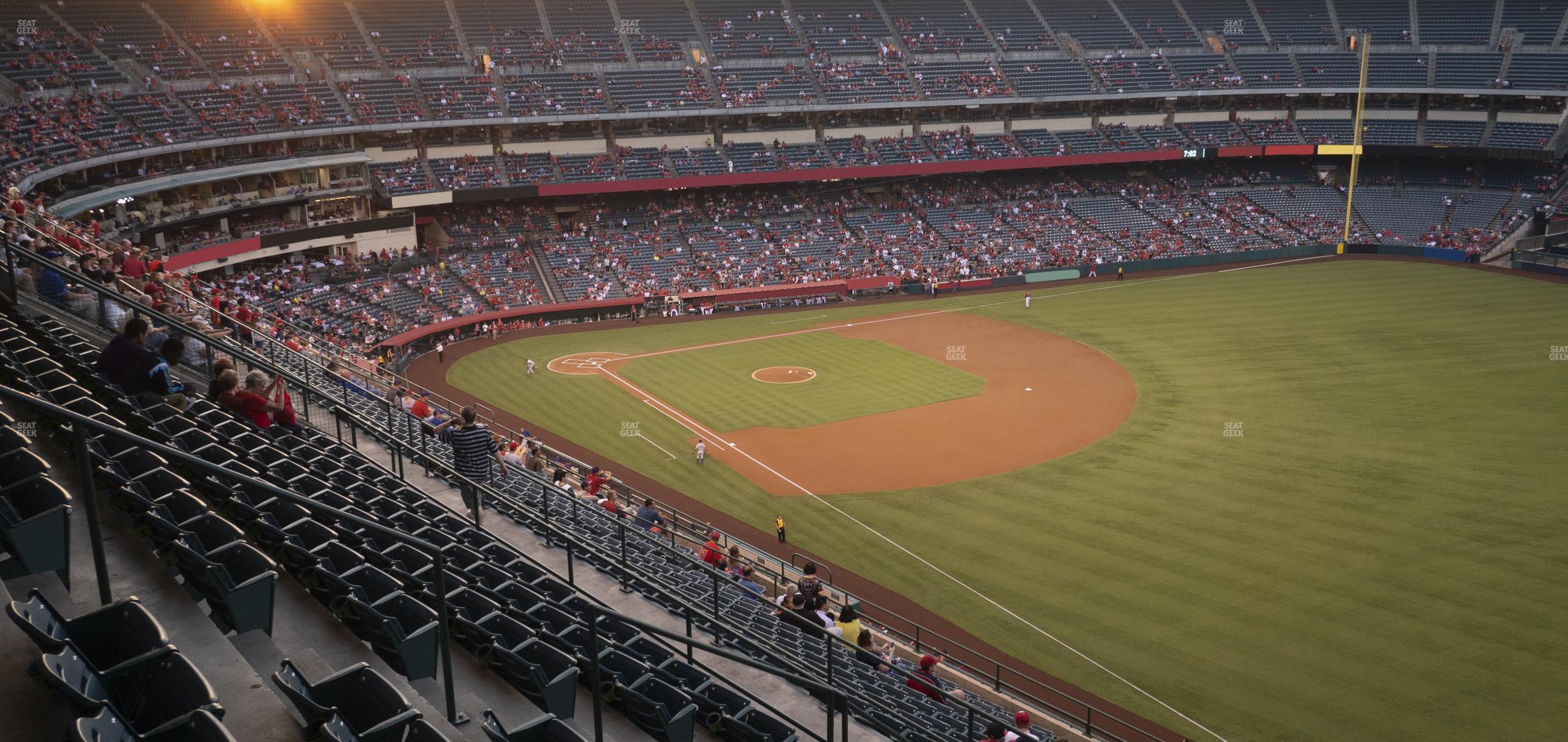 Seating view for Angel Stadium of Anaheim Section 534