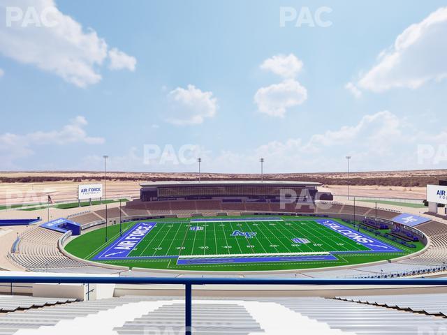 Seating view for Falcon Stadium Section Od 8