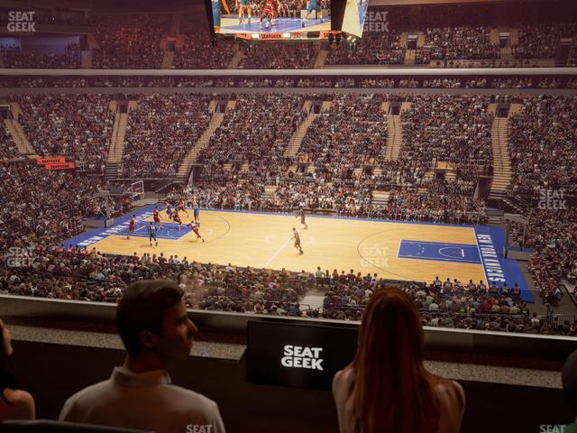 Seating view for Madison Square Garden Section Lexus Level Suite 49