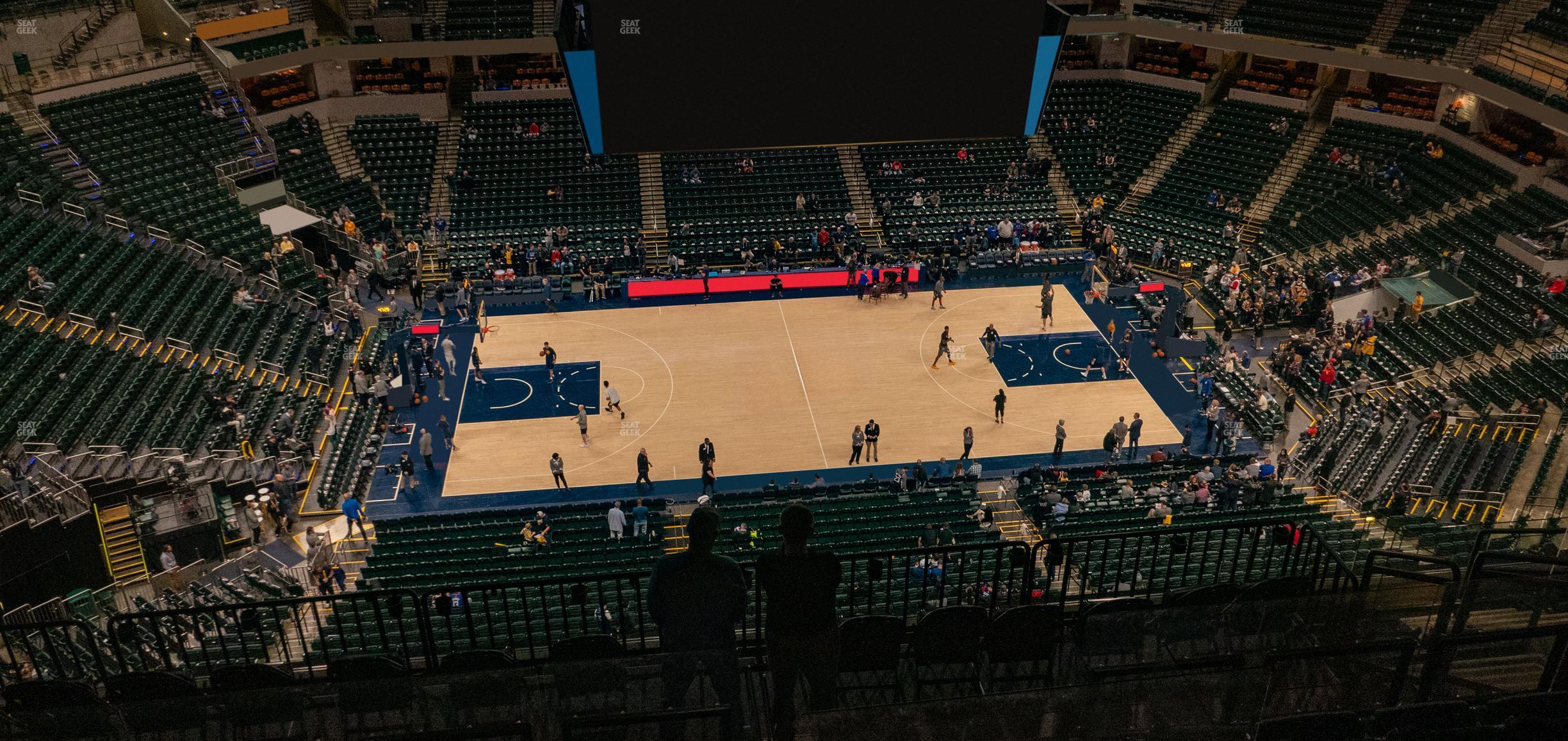 Seating view for Gainbridge Fieldhouse Section 225