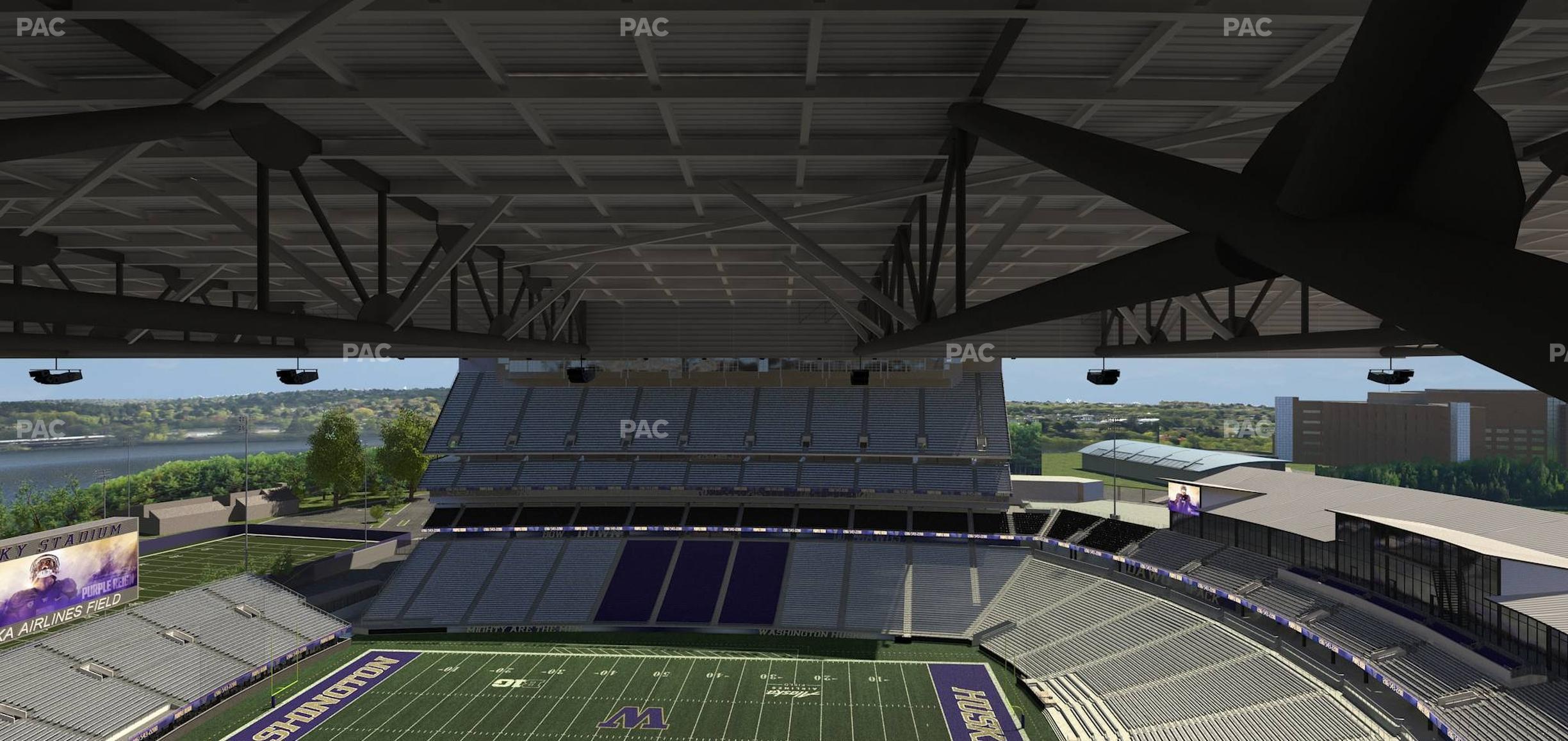 Seating view for Husky Stadium Section 327