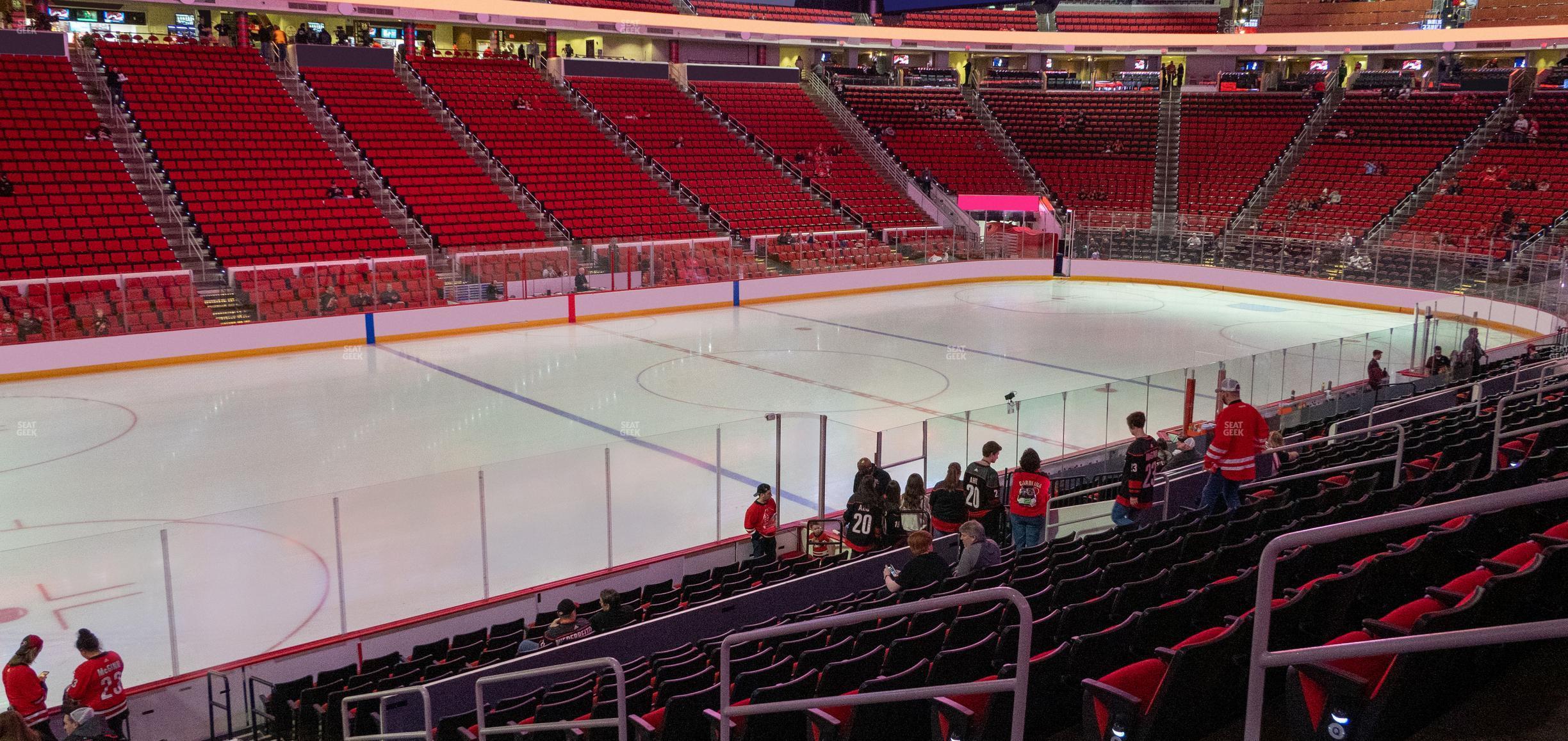 Seating view for Lenovo Center Section 107