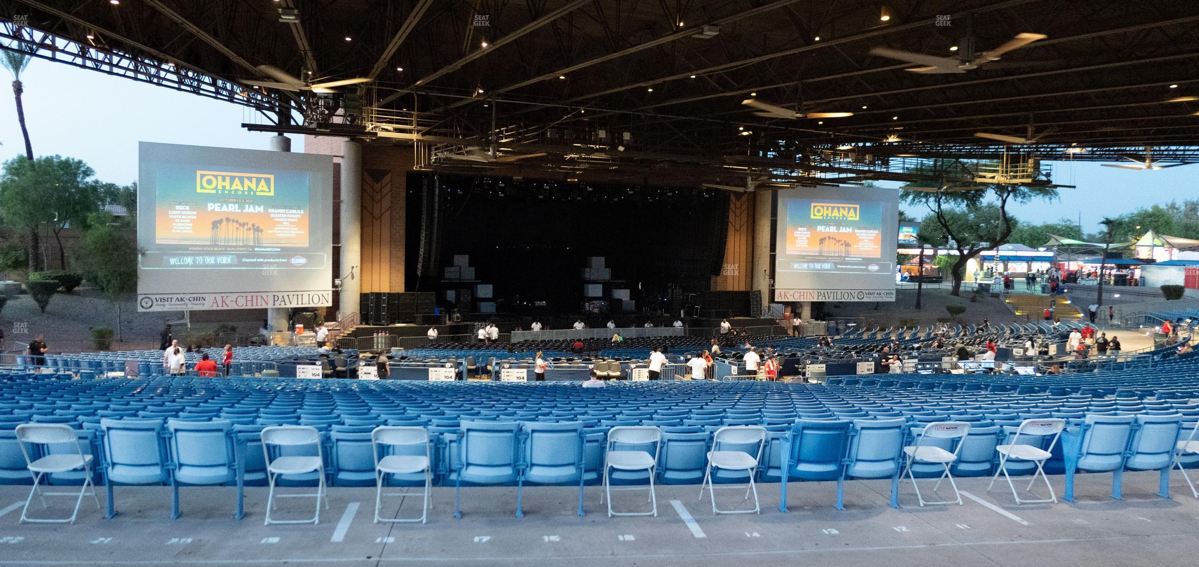 Seating view for Talking Stick Resort Amphitheatre Section 304