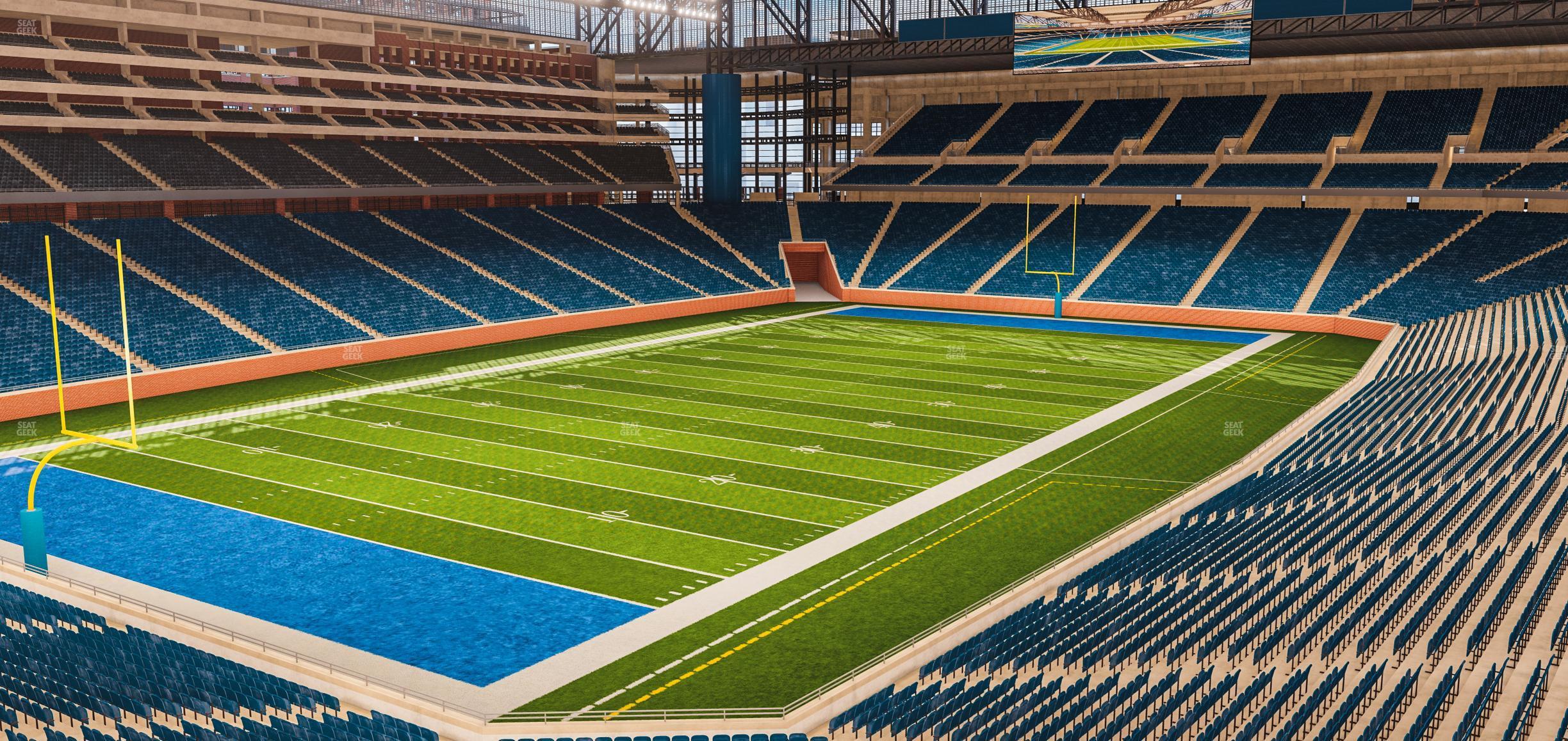 Seating view for Ford Field Section 223