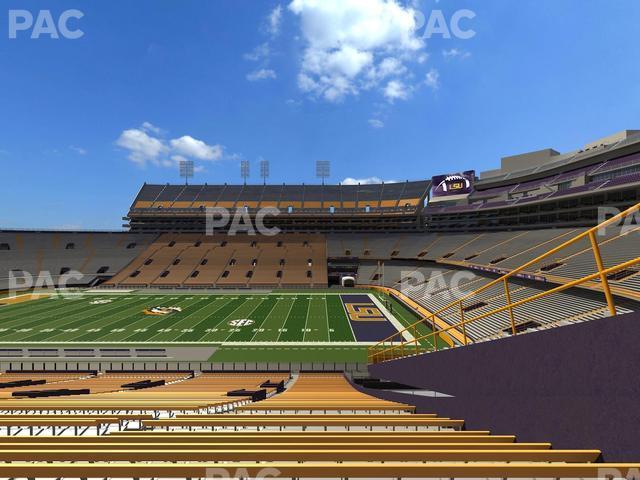 Seating view for Tiger Stadium Section 100