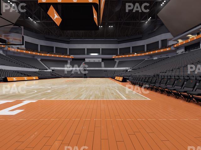 Seating view for Moody Center ATX Section Courtside East 1