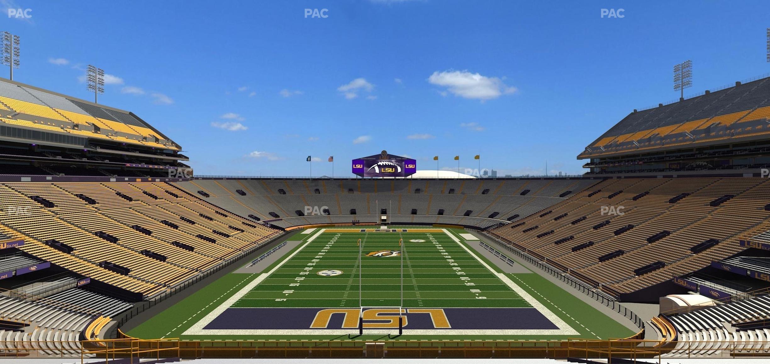 Seating view for Tiger Stadium Section 417