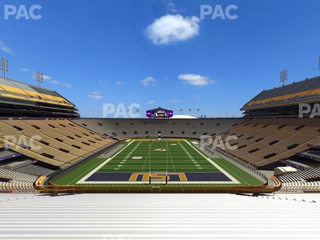 Seating view for Tiger Stadium Section 417