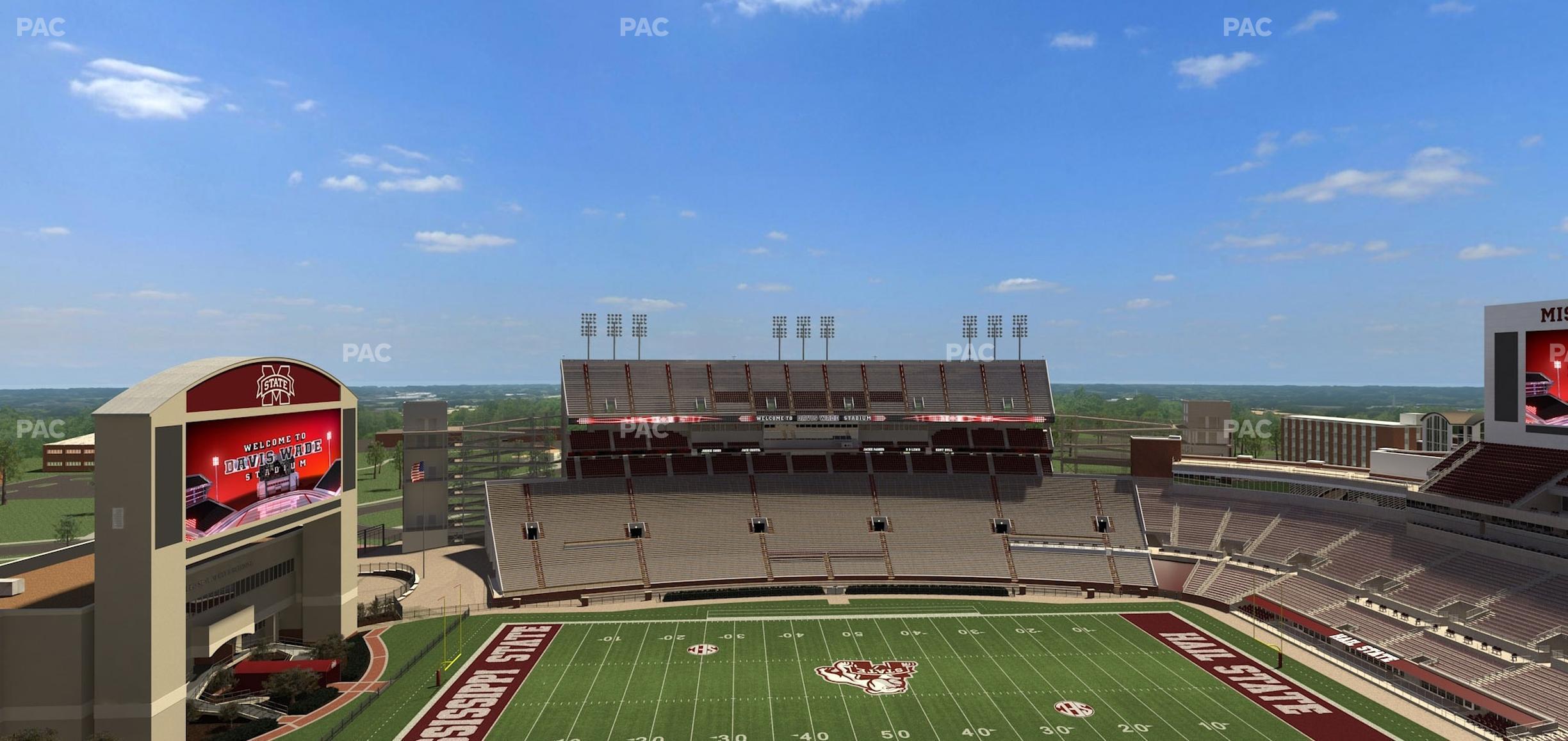 Seating view for Davis Wade Stadium Section 337