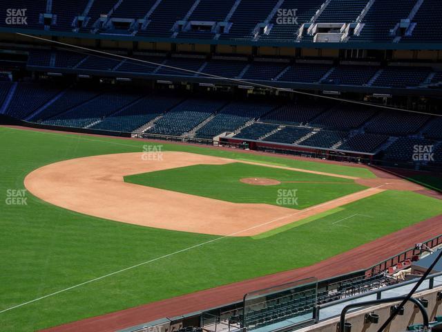 Seating view for Chase Field Section 218