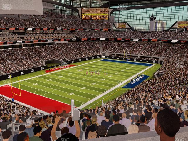 Seating view for Allegiant Stadium Section East Suite 2033