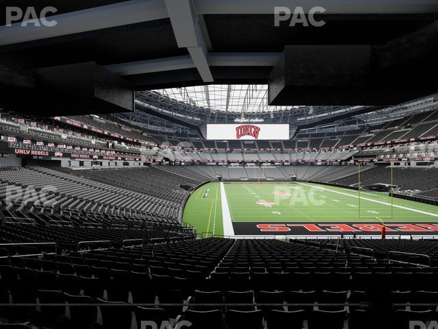 Seating view for Allegiant Stadium Section 103