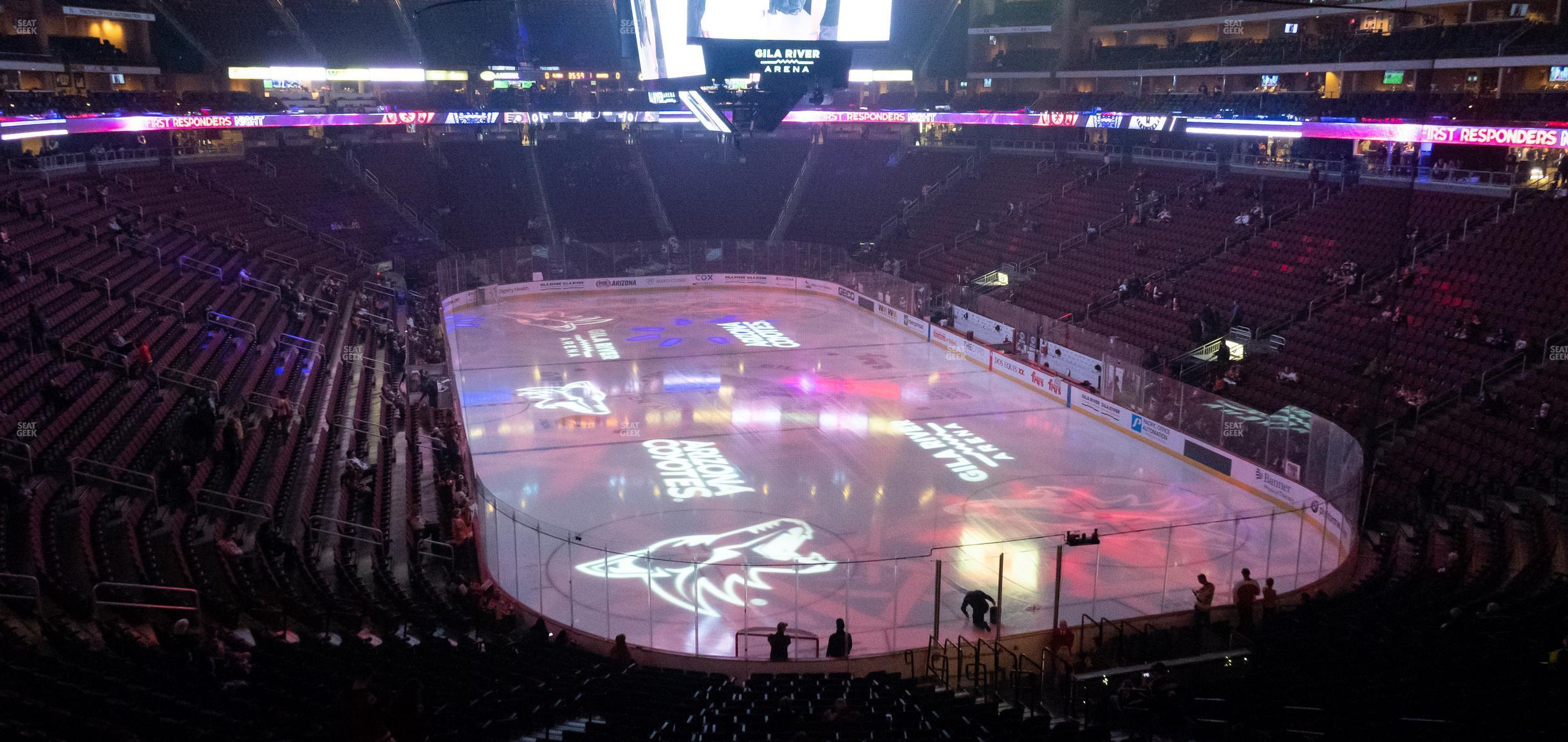 Seating view for Desert Diamond Arena Section Club 6